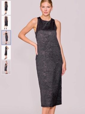 MELLODAY Textured Popover Shift Dress, size S